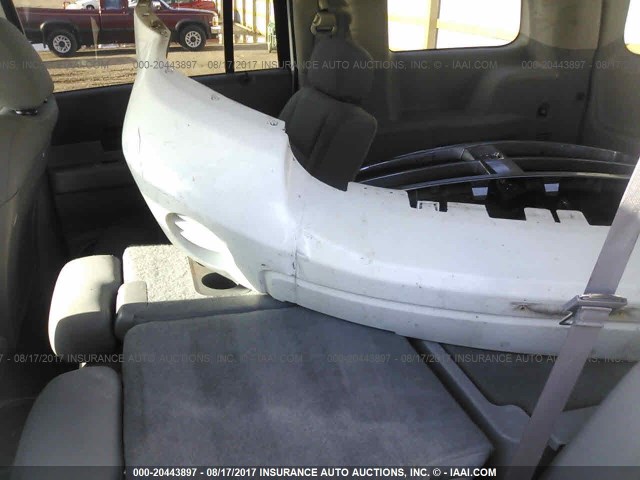 1D8HB38N98F111963 - 2008 DODGE DURANGO SXT WHITE photo 8