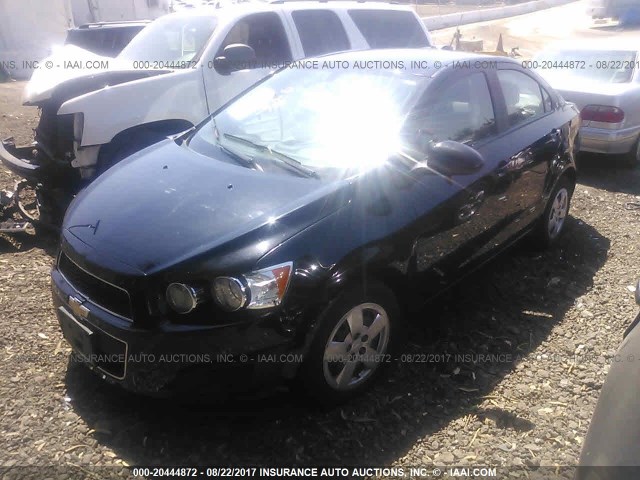 1G1JA5SGXG4164831 - 2016 CHEVROLET SONIC LS 黑色 照片 2