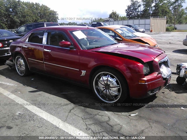 2C3KA53G47H798895 - 2007 CHRYSLER 300 TOURING RED photo 1