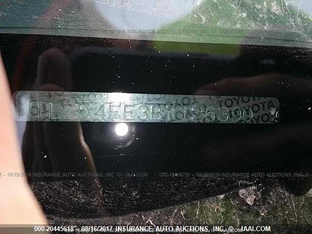 JTLZE4FE3B1126390 - 2011 TOYOTA SCION XB Ağ foto 9