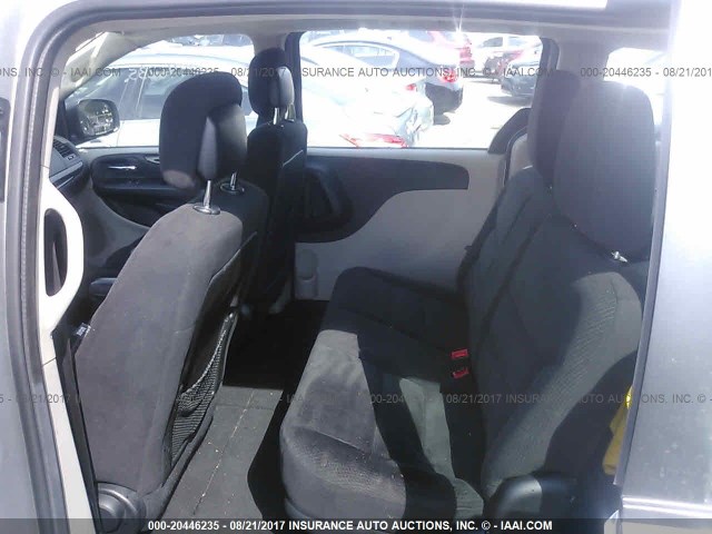 2C4RDGBG3ER340982 - 2014 DODGE GRAND CARAVAN SE GRAY photo 8