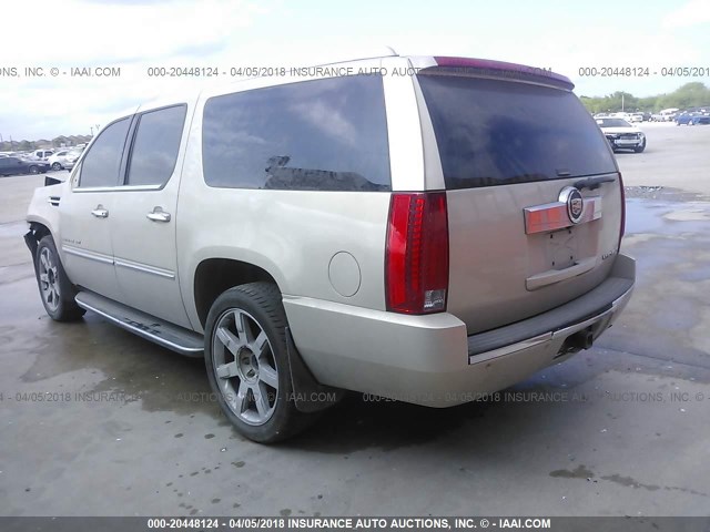 1GYFK66898R264646 - 2008 CADILLAC ESCALADE ESV GOLD photo 3