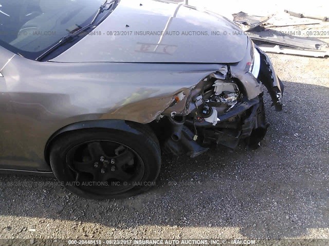 1G1ZB5EBXAF314058 - 2010 CHEVROLET MALIBU LS GRAY photo 6