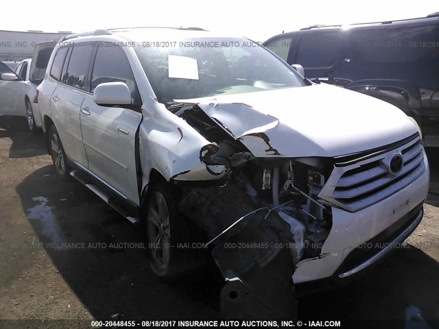 5TDYK3EH6DS102726 - 2013 TOYOTA HIGHLANDER LIMITED CREAM photo 6