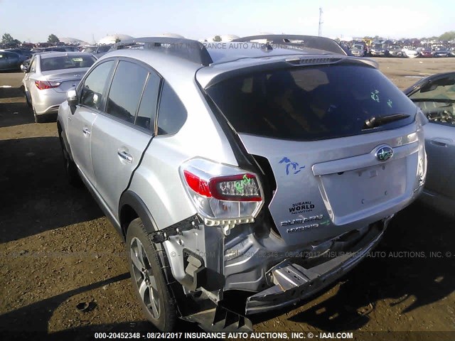 JF2GPBCC0EH270643 - 2014 SUBARU XV CROSSTREK 2.0I HYBRID SILVER photo 3