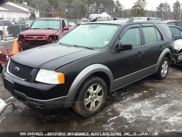 1FMZK02157GA01584 - 2007 FORD FREESTYLE SEL BLACK photo 2