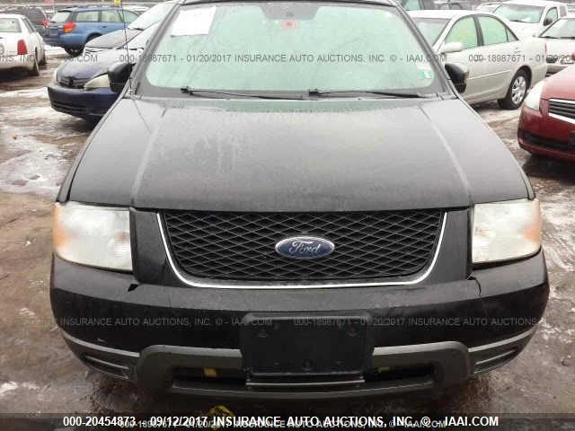 1FMZK02157GA01584 - 2007 FORD FREESTYLE SEL BLACK photo 6