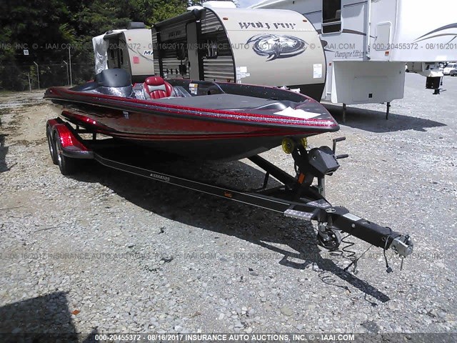 PSS01041D111 - 2011 STRATOS BASS BOAT  წითელი ფოტო 1