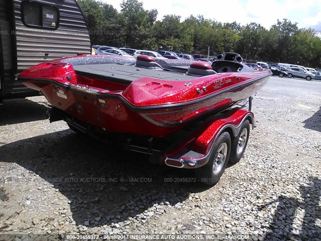 PSS01041D111 - 2011 STRATOS BASS BOAT  წითელი ფოტო 4