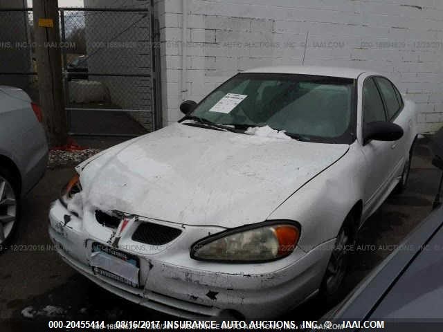 1G2NF52E44M622503 - 2004 PONTIAC GRAND AM SE1 WHITE photo 2