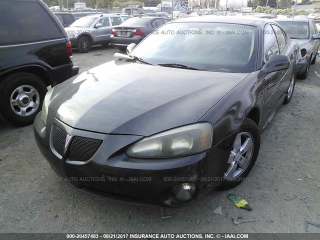 2G2WP552581110169 - 2008 PONTIAC GRAND PRIX შავი ფოტო 2