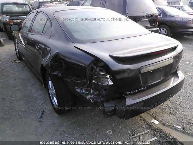 2G2WP552581110169 - 2008 PONTIAC GRAND PRIX შავი ფოტო 3