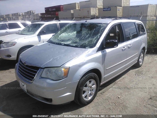 2A8HR54P68R112616 - 2008 CHRYSLER TOWN & COUNTRY TOURING SILVER photo 2
