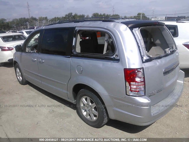 2A8HR54P68R112616 - 2008 CHRYSLER TOWN & COUNTRY TOURING SILVER photo 3