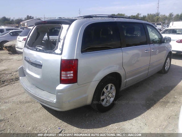 2A8HR54P68R112616 - 2008 CHRYSLER TOWN & COUNTRY TOURING SILVER photo 4