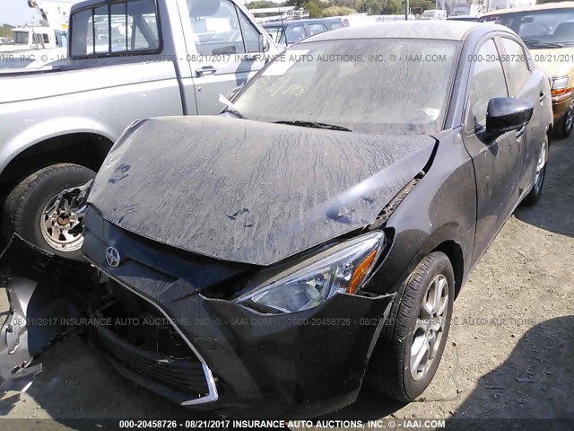 3MYDLBZV5GY123944 - 2016 TOYOTA SCION IA BLACK photo 2