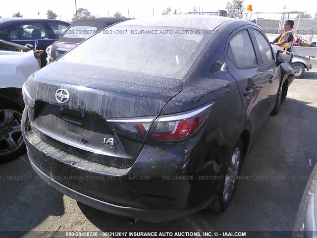 3MYDLBZV5GY123944 - 2016 TOYOTA SCION IA BLACK photo 4