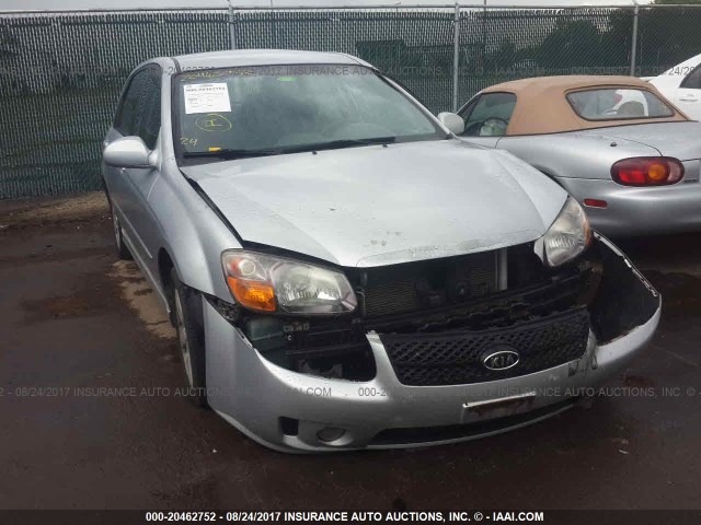 KNAFE161375001106 - 2007 KIA SPECTRA5 SX SILVER photo 6