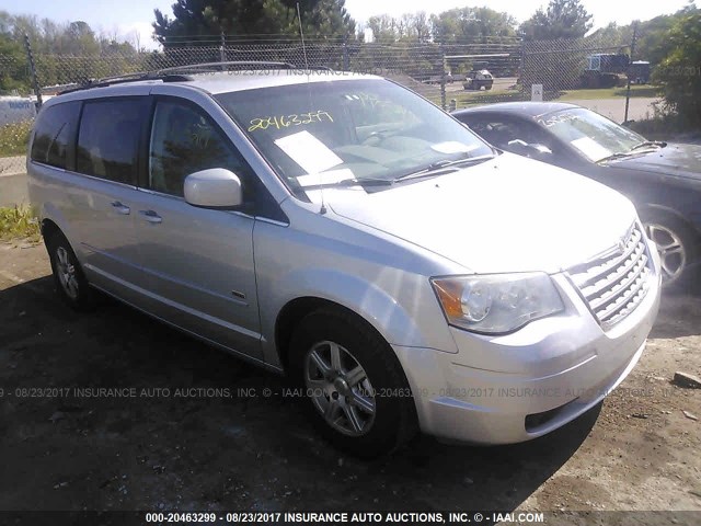 2A8HR54P78R737929 - 2008 CHRYSLER TOWN & COUNTRY TOURING SILVER photo 1