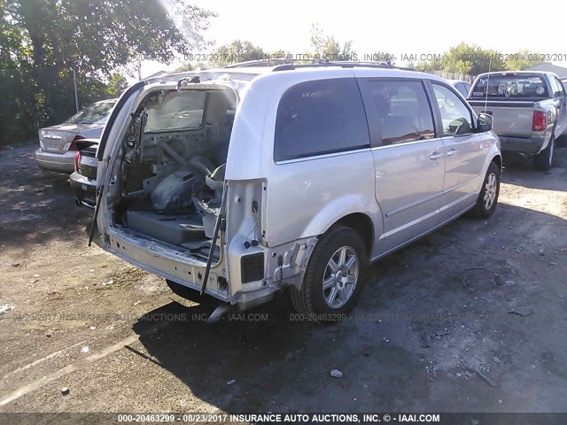 2A8HR54P78R737929 - 2008 CHRYSLER TOWN & COUNTRY TOURING SILVER photo 4