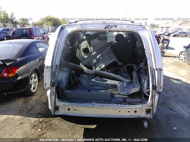 2A8HR54P78R737929 - 2008 CHRYSLER TOWN & COUNTRY TOURING SILVER photo 6