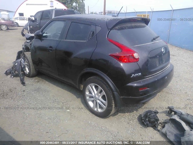 JN8AF5MR4ET356373 - 2014 NISSAN JUKE S/SV/SL/NISMO BLACK photo 3