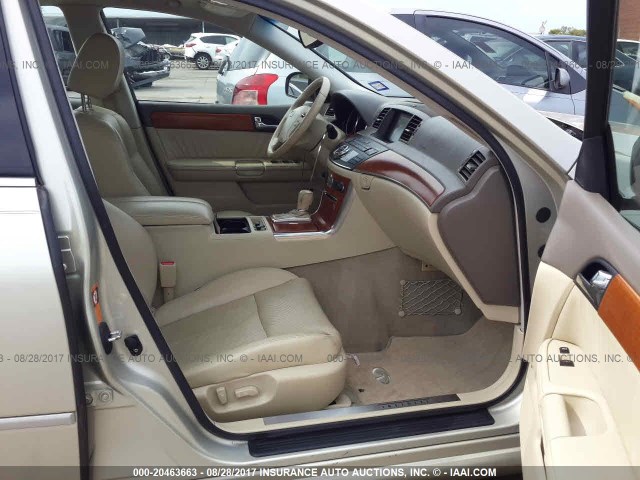 JNKBY01E26M202687 - 2006 INFINITI M45 SPORT TAN photo 5