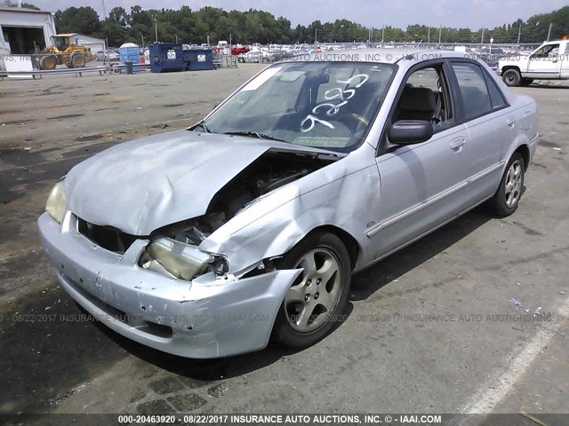 JM1BJ221XY0199285 - 2000 MAZDA PROTEGE ES 灰色 照片 2