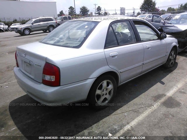 JM1BJ221XY0199285 - 2000 MAZDA PROTEGE ES 灰色 照片 4