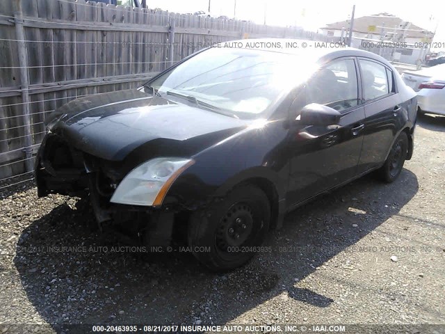 3N1AB61E18L719285 - 2008 NISSAN SENTRA 2.0/2.0S/2.0SL BLACK photo 2