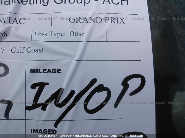 1G2WK52J42F186556 - 2002 PONTIAC GRAND PRIX SE 蓝色 照片 7