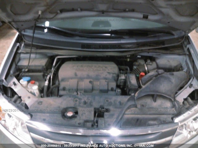 5FNRL5H61BB042430 - 2011 HONDA ODYSSEY EXL ვერცხლისფერი ფოტო 10