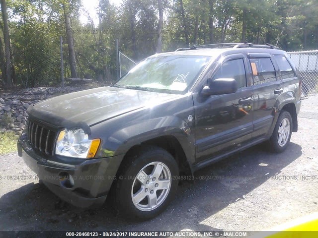 1J4HR48N66C193465 - 2006 JEEP GRAND CHEROKEE LAREDO/COLUMBIA/FREEDOM BROWN photo 2