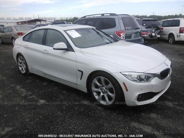 WBA4A5C52FGK15556 - 2015 BMW 428 I/GRAN COUPE WHITE photo 1