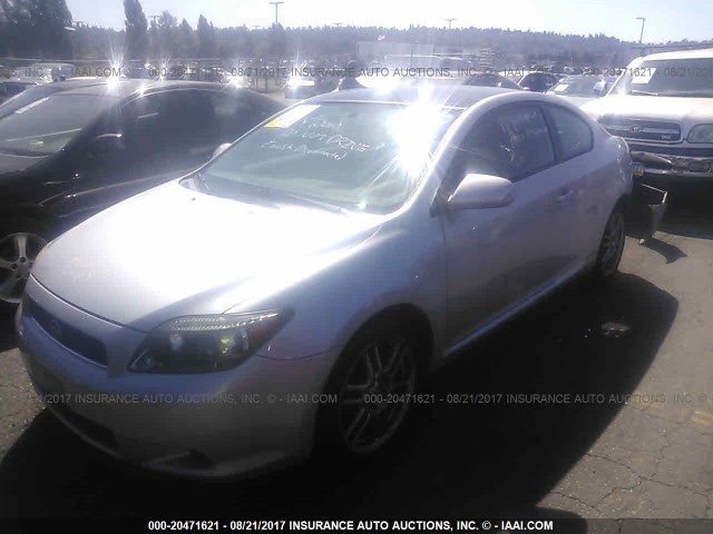 JTKDE177550005285 - 2005 TOYOTA SCION TC 银色 照片 2