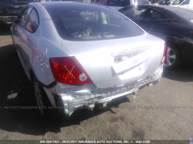 JTKDE177550005285 - 2005 TOYOTA SCION TC 银色 照片 6