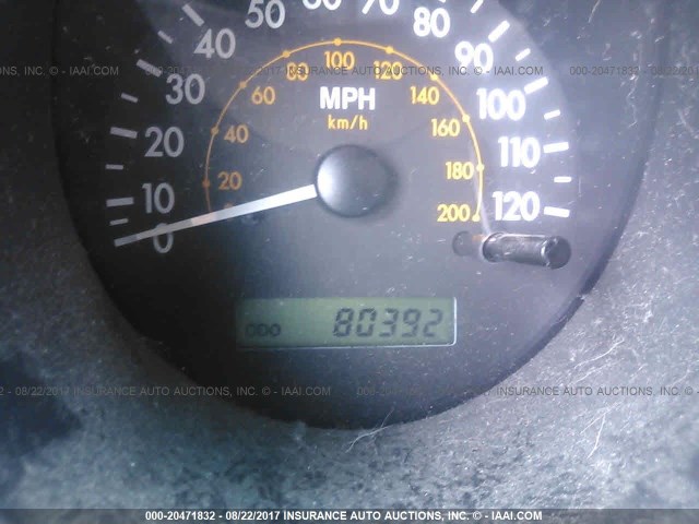 KL1TD56676B585495 - 2006 CHEVROLET AVEO LS ORANGE photo 7