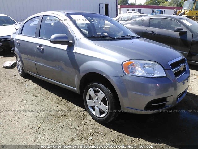 KL1TD5DEXBB218269 - 2011 CHEVROLET AVEO LS/LT GRAY photo 1