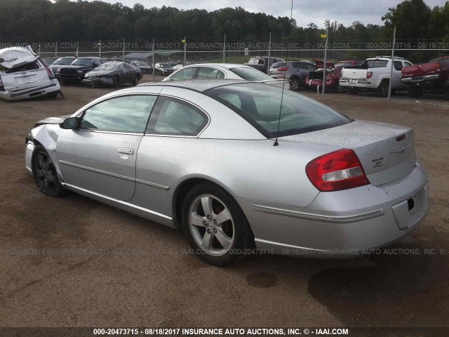 4C3AG42G73E136525 - 2003 CHRYSLER SEBRING LX SILVER photo 3