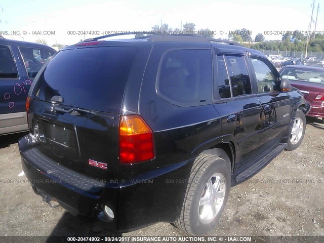 1GKET63M452327385 - 2005 GMC ENVOY DENALI BLACK photo 4