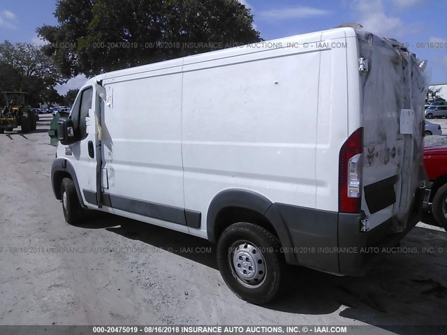 3C6TRVADXFE505844 - 2015 RAM PROMASTER 1500 1500 STANDARD WHITE photo 3