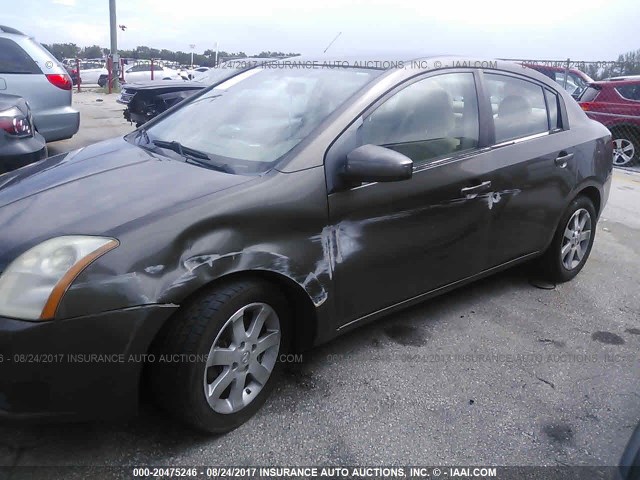 3N1AB61E87L628917 - 2007 NISSAN SENTRA 2.0/2.0S/2.0SL BROWN photo 6