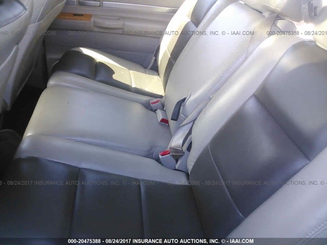 1A8HX58248F157453 - 2008 CHRYSLER ASPEN LIMITED GRAY photo 8