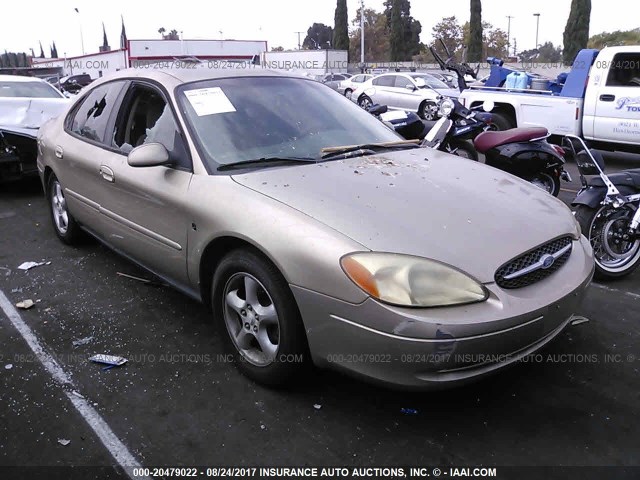 1FAFP55271G244479 - 2001 FORD TAURUS SES GOLD photo 1
