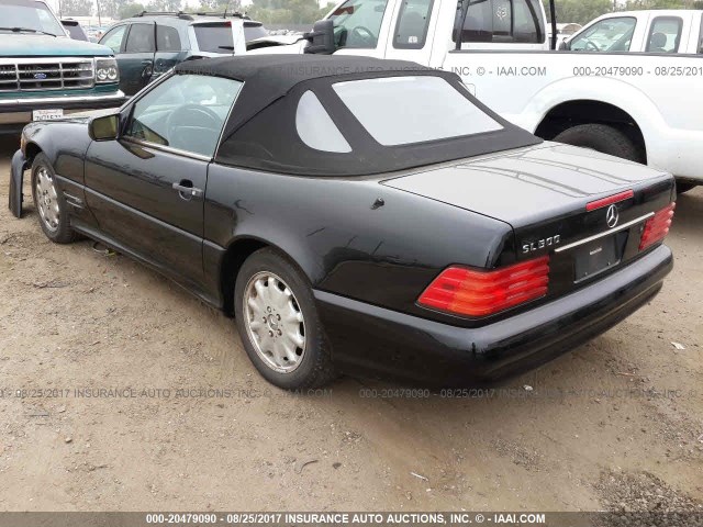 WDBFA67F0WF162591 - 1998 MERCEDES-BENZ SL 500 BLACK photo 3