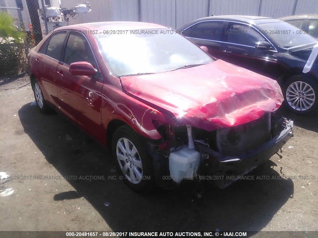 4T4BE46K09R137022 - 2009 TOYOTA CAMRY SE/LE/XLE 红色 照片 1