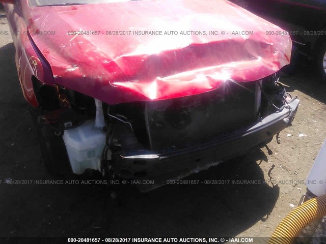 4T4BE46K09R137022 - 2009 TOYOTA CAMRY SE/LE/XLE 红色 照片 6