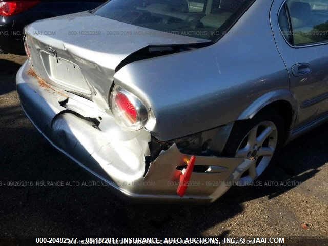 JN1DA31A23T419111 - 2003 NISSAN MAXIMA GLE/SE SILVER photo 6