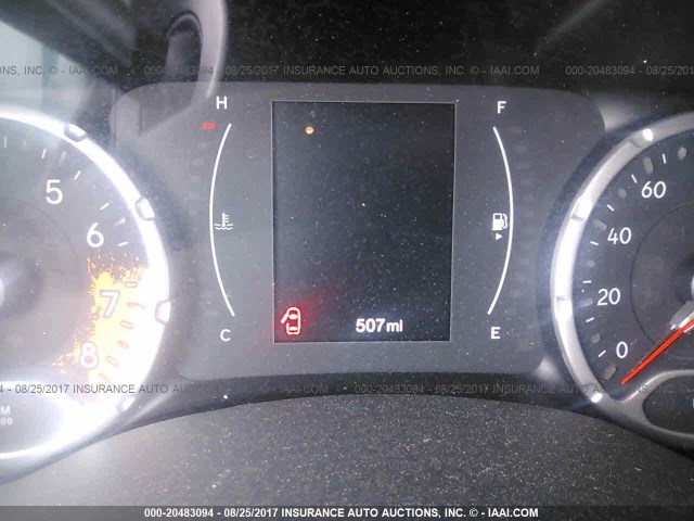 ZACCJAAB5HPF35265 - 2017 JEEP RENEGADE SPORT Կապույտ լուսանկար 7