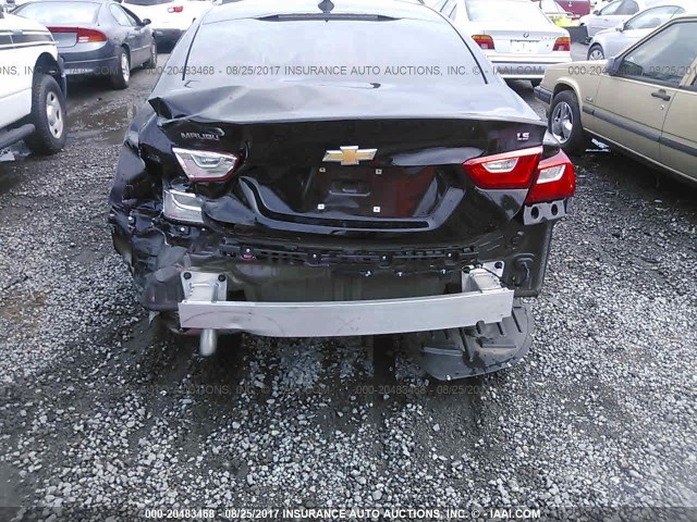 1G1ZB5ST2GF307708 - 2016 CHEVROLET MALIBU LS 黑色 照片 6